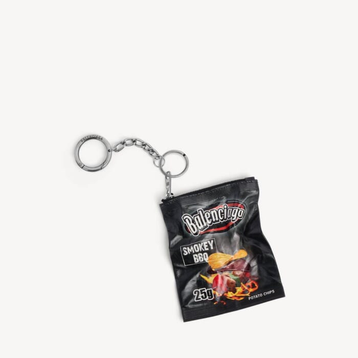 キーリング Chips チャーム で ブラック