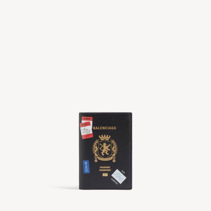 ブラック/マルチカラー の メンズ Passport ホルダー