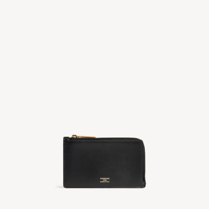 ブラック の ウィメンズ Envelope ロング コイン & カードホルダー