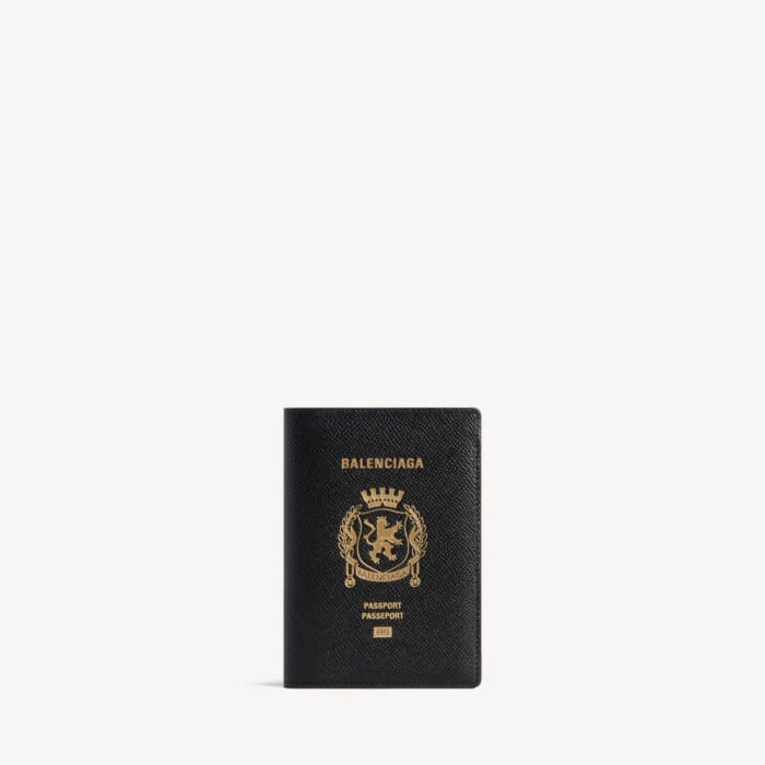 ブラック の メンズ Passport ホルダー