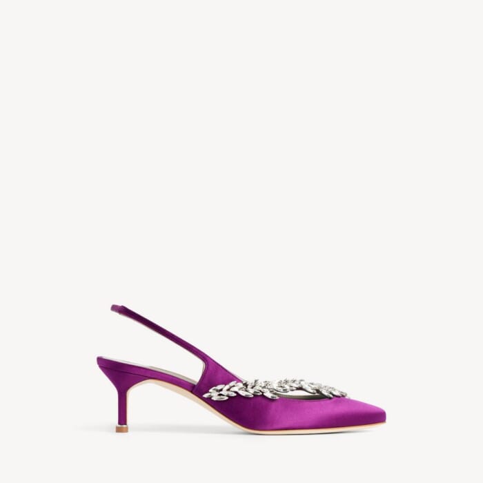 パープル の ウィメンズ Balenciaga | Manolo Blahnik スリングバック