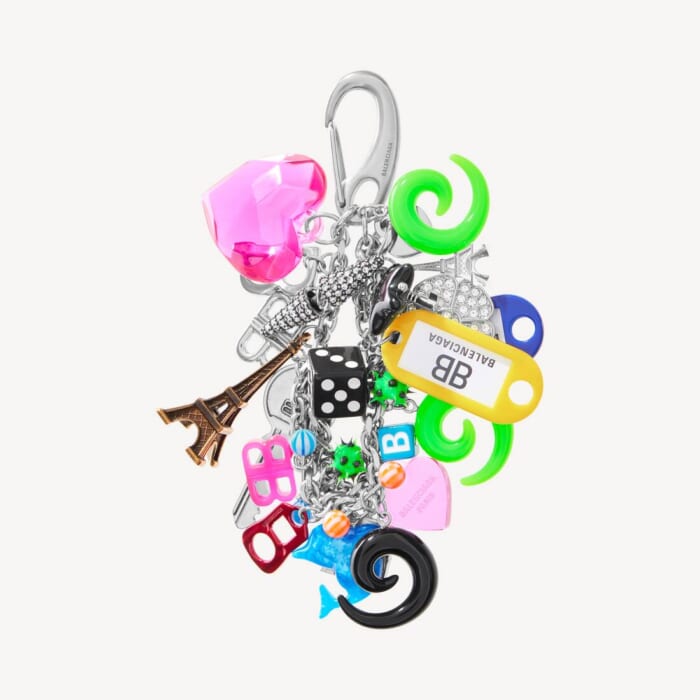 Pigalle Collector バッグ チャーム/キーリング で シルバー