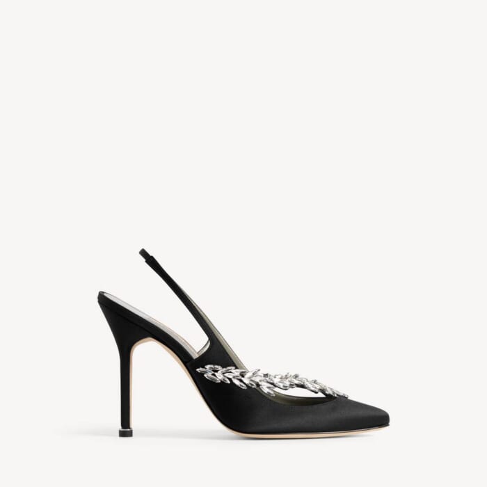 ブラック の ウィメンズ Balenciaga | Manolo Blahnik スリングバック