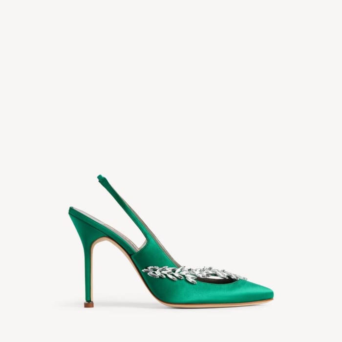 グラス の ウィメンズ Balenciaga | Manolo Blahnik スリングバック