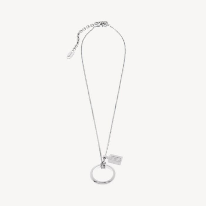 Saint-germain Ring ネックレス で シャイニーシルバー