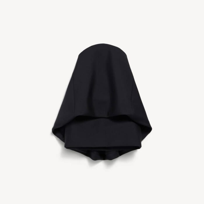 ブラック の ウィメンズ ミニ バルーンドレス