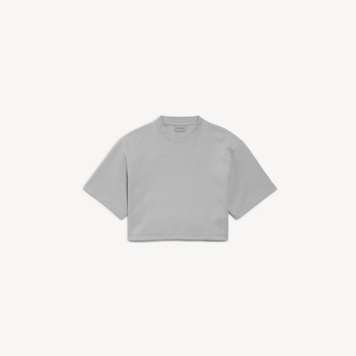 Balenciaga グレー の ウィメンズ クロップドtシャツ