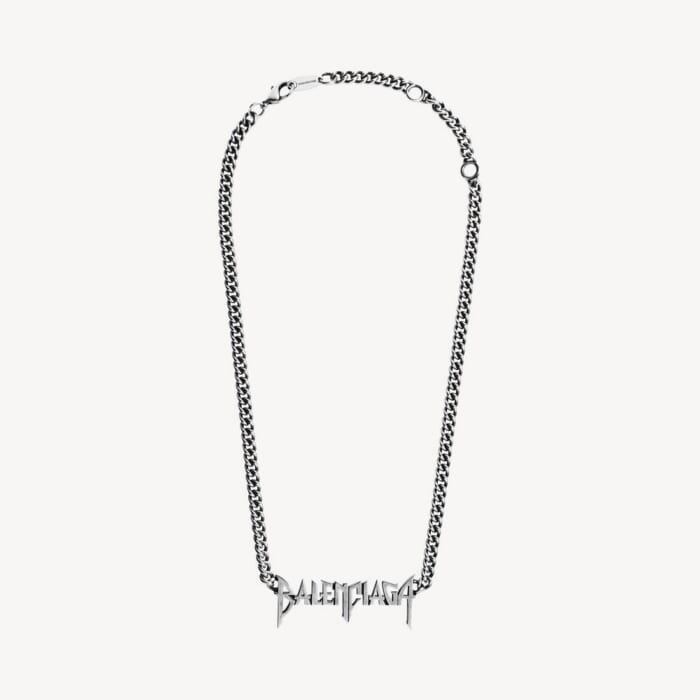 Typo Metal ネックレス  で シルバー