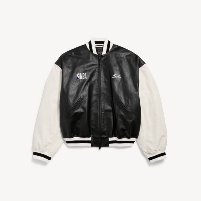 Balenciaga | Nba Collaboration Varsity ジャケット で ブラック/ホワイト