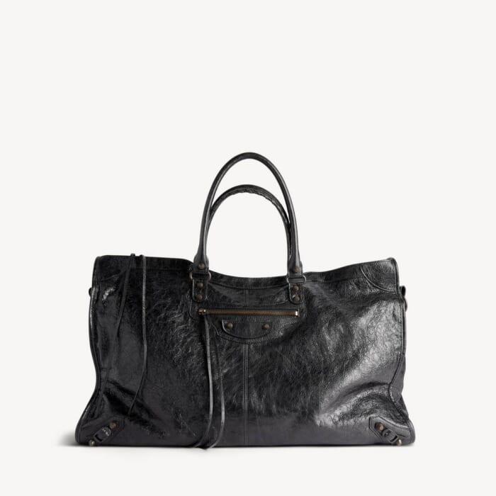 ブラック の メンズ Le City トラベル バッグ