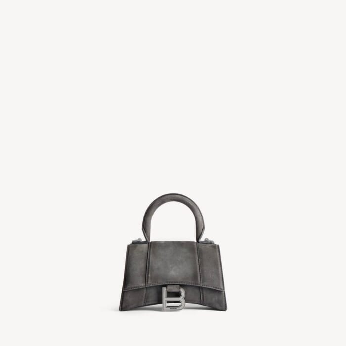 ストームグレー の ウィメンズ Hourglass ハンドバッグ Xs