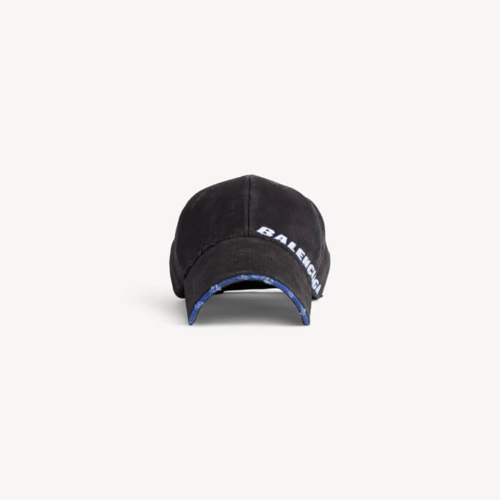 ブラック の メンズ Tilted Typo キャップ