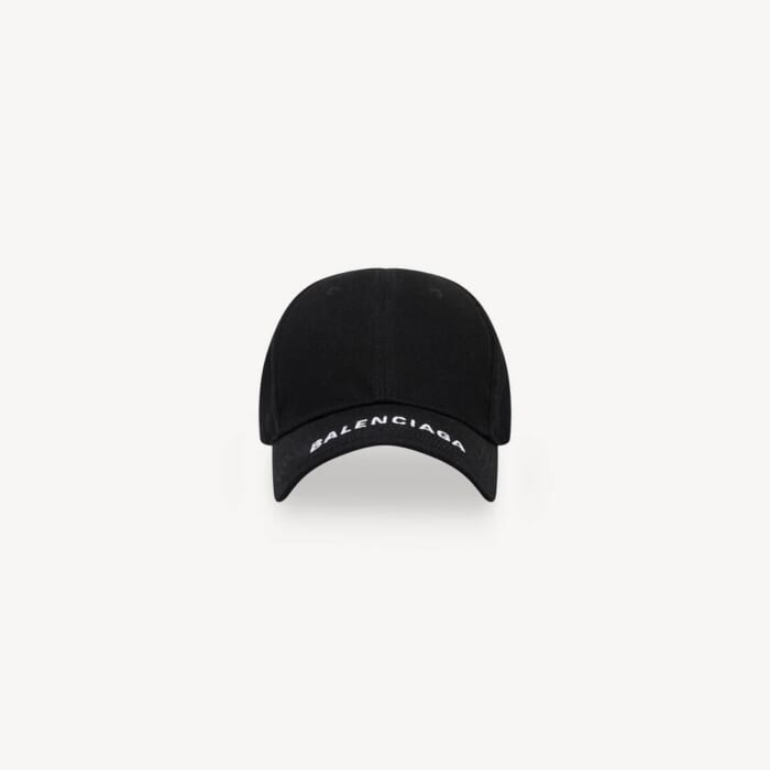 Logo Visor キャップ で ブラック