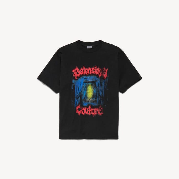 ブラック の メンズ Salon De Couture Tシャツ ミディアムフィット