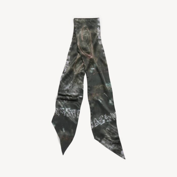フェードブラック の ウィメンズ Washed Crayon スカーフ