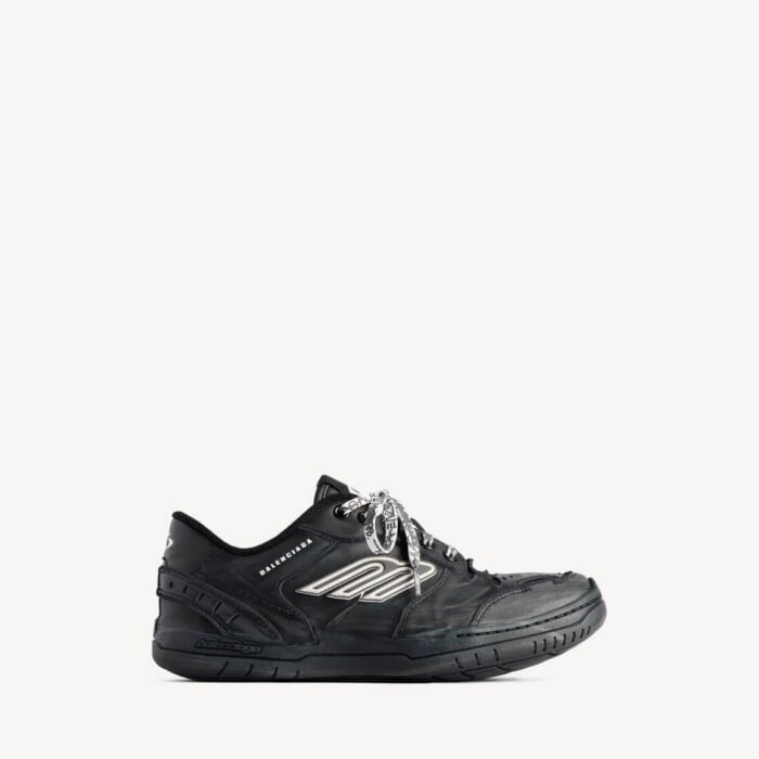 ブラック の メンズ Hamptons Worn-out スニーカー