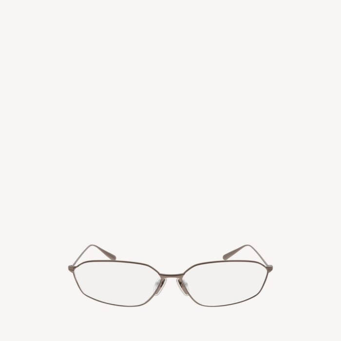 Editorial Oval サングラス で シルバー