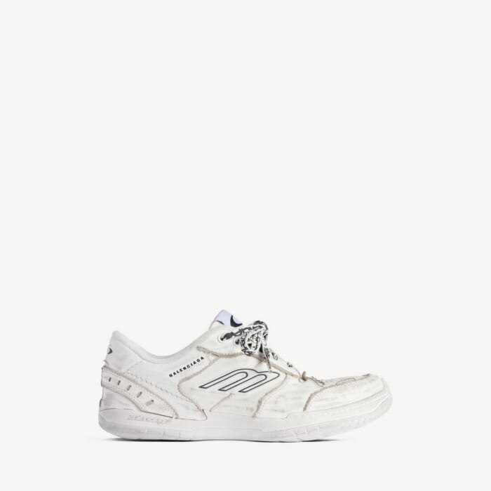 ホワイト の ウィメンズ Hamptons ミディアム Worn-out スニーカー