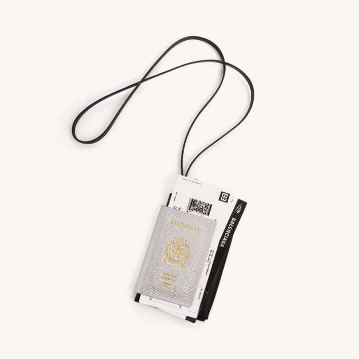 シルバー の メンズ Passport フォンホルダー
