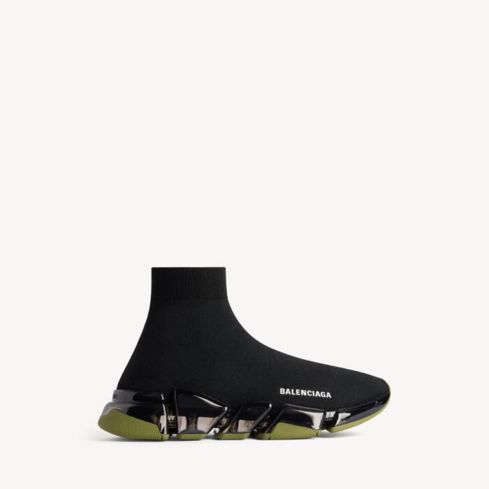 ブラック/カーキ の メンズ Speed 2.0 Full Clear Sole リサイクルニット スニーカー