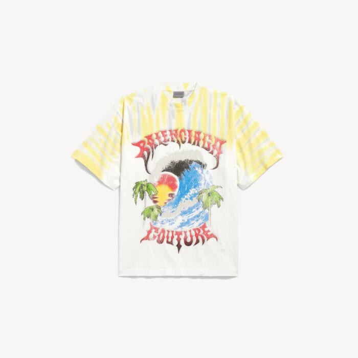 ホワイト の メンズ Extreme Tie Dye ミディアムフィット Tシャツ
