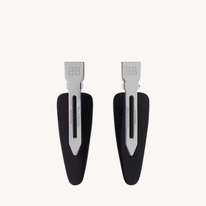 シルバー/ブラック の ウィメンズ Salon Bb クリップ セット2