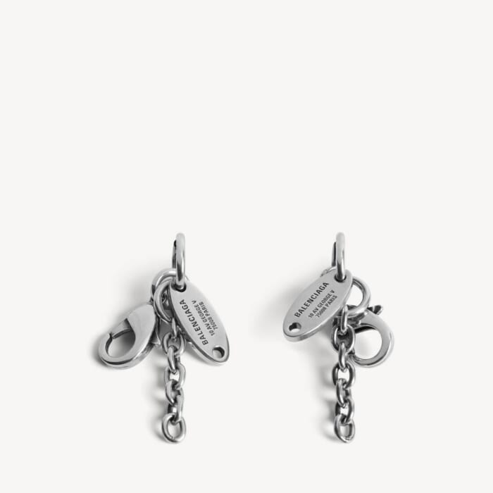 アンティークシルバー の ウィメンズ Everyday チェーンピアス