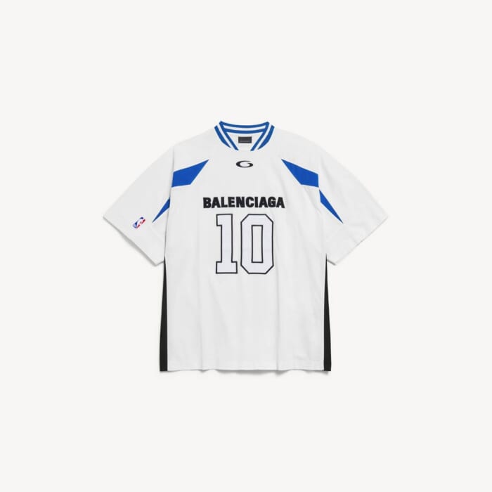 ホワイト/マルチカラー の メンズ Balenciaga | Nba Collaboration オーバーサイズ Tシャツ